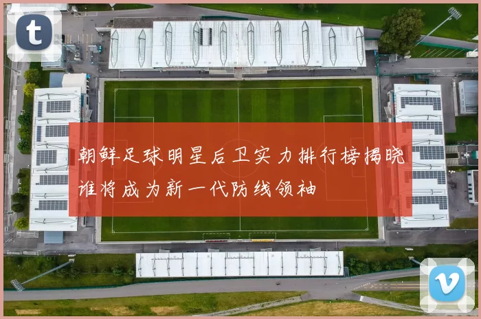 朝鲜足球明星后卫实力排行榜揭晓谁将成为新一代防线领袖
