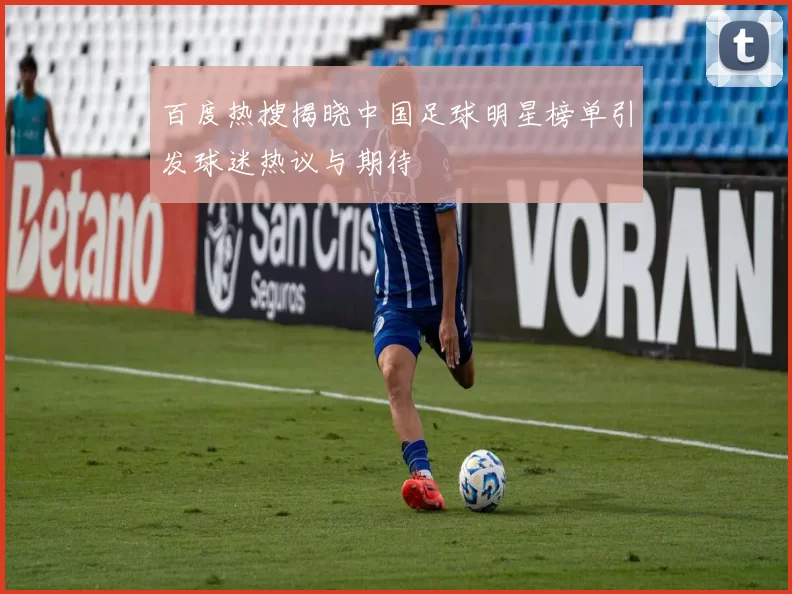 百度热搜揭晓中国足球明星榜单引发球迷热议与期待